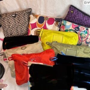 Coach Weekender Set, PICK ONE, comes with bag and cosmetic pouch